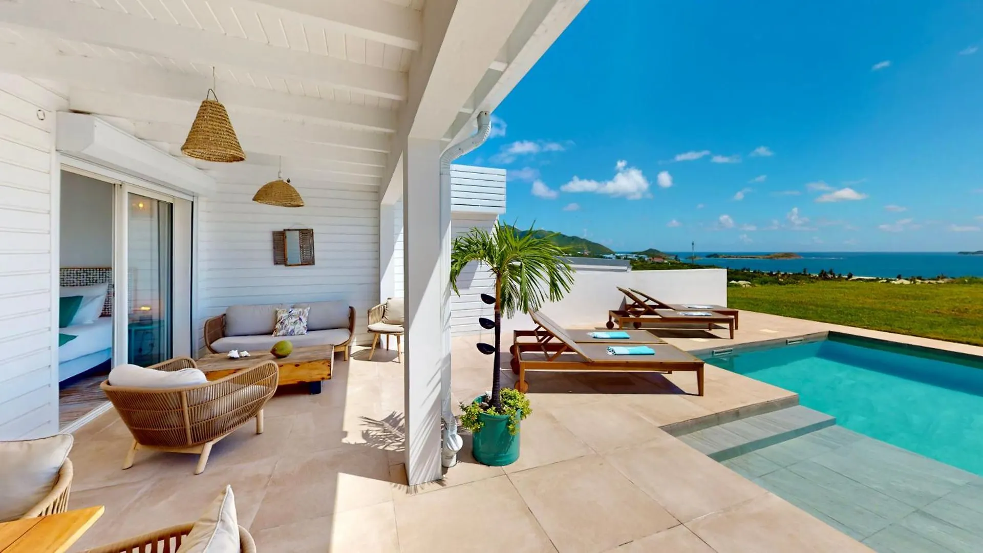 Orient Bay - Amazing Sea View - House 3Bd And 4Bd - Apartment 1 Bd Sea View - 1 Studio View Mountain Quarter of Orleans Sint Maarten