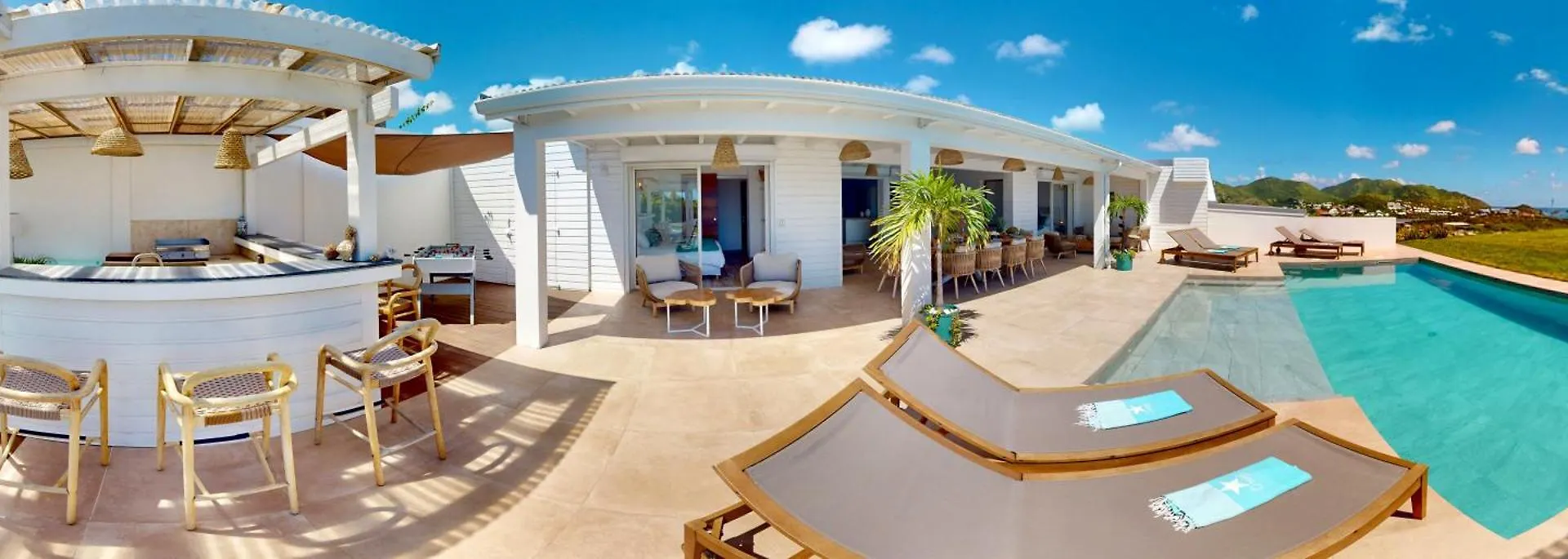 Orient Bay - Amazing Sea View - House 3Bd And 4Bd - Apartment 1 Bd Sea View - 1 Studio View Mountain Quarter of Orleans Sint Maarten